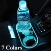 1pc LED Car Cup Holder Car Interior Atmosphere Light
