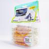 Pet Food Dog Snacks: Chicken, Duck & Beef Wrapped Rawhide Dental Chews 400g