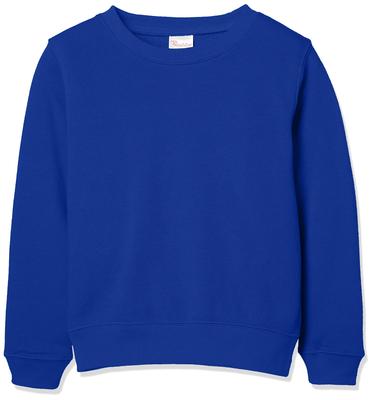 Printstar Fleece Crew Neck Lightweight Size L Size L To Japanese Size 8.4 Oz. Sweatshirt, Men's Blue, (00219-MLC), (equivalent L)