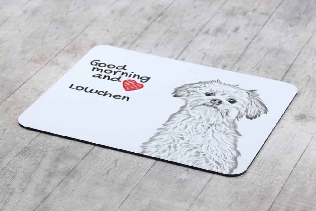 Lowchen, Cão Leão Pequeno - mouse pad com estampa, mouse pad personalizado com tema de cachorro, gadget único para um trabalhador de escritório da marca Art-Dog