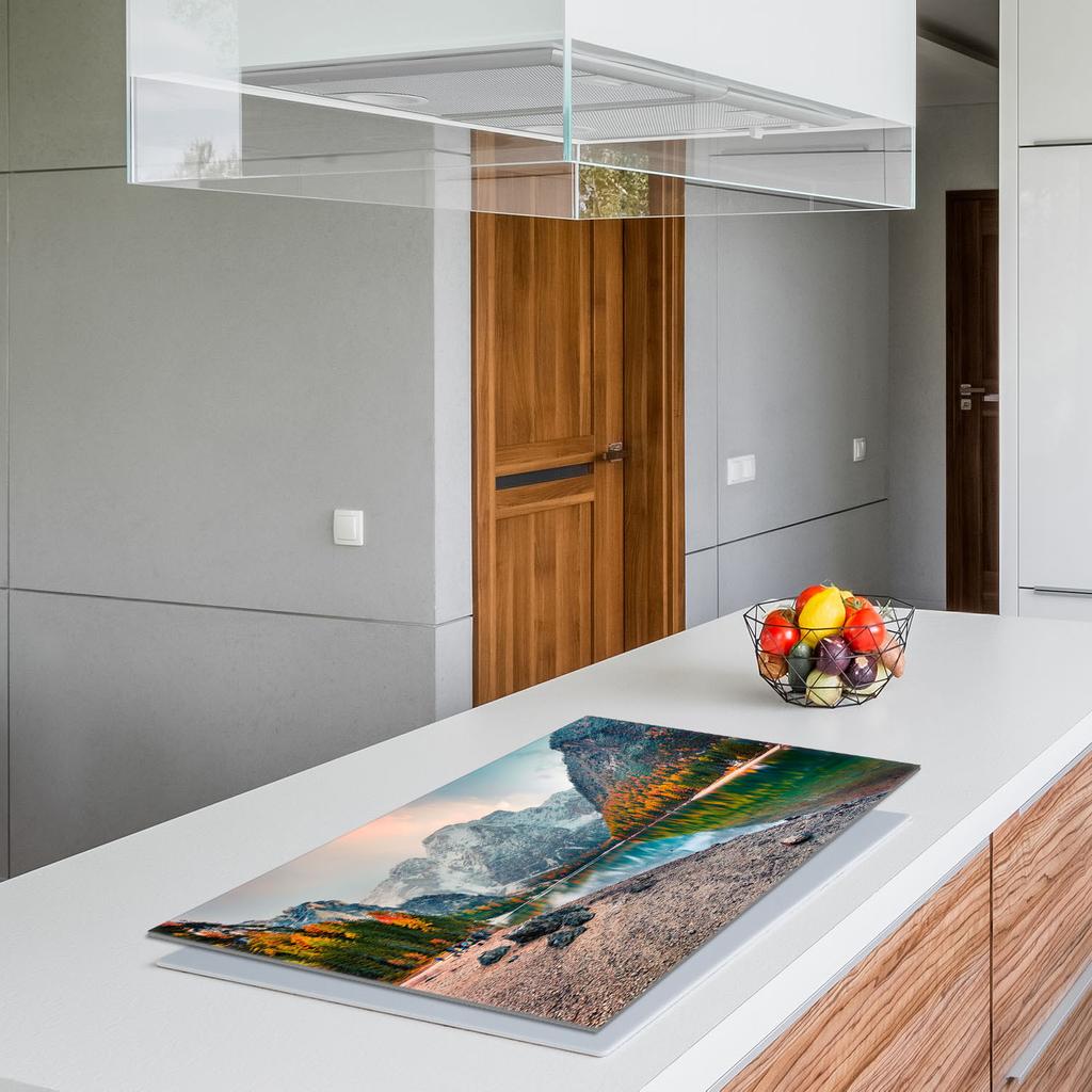Glass Hob Protector 90x52 Mountains