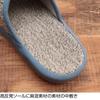 LISA LARSON Sand Hedgehog Slippers and Slippers [Cute] Women's Men's Open-Front (Blue, L)