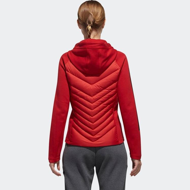 Adidas Neo Lightweight Warm Down Jacket Women Outerwear Energy-Red DM4353