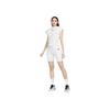 Nike Sportswear Tech Fleece Logo Print Slim High-Waisted Cycling Pants Women Bottoms White FN2521-013