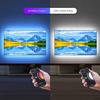 LED Light for 85 Inch TV,19.4Ft USB Smart WiFi TV LED Backlight Sync with Music,RGBW 6500K Bias Lighting,Led Light Strip Compatible with Alexa for