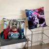 H-Harley Q-Quinn Pillow Case Fashion Square Pillowcase Bedroom Sofa Room Ins Decoration Leisure Cushion Cover 40x40