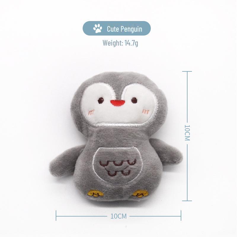 Plyšová hračka pro kočky s šantou kočičí: Samoobslužný, Odolný proti kousání a Odolný proti poškrábání.