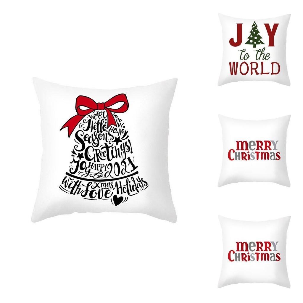 Vibrant Cartoon Christmas Cushion Cover Ideal For Home Sofa Decor With Xmas Tree