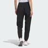 Adidas Ultimate365 Joggers Solid Color Drawstring Cuffed Knit Sports Pants Women Joggers Black IU0437