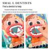 Wooden Doctor and Dentist Role Play Set for Kids: Stethoscope, Syringe, and More