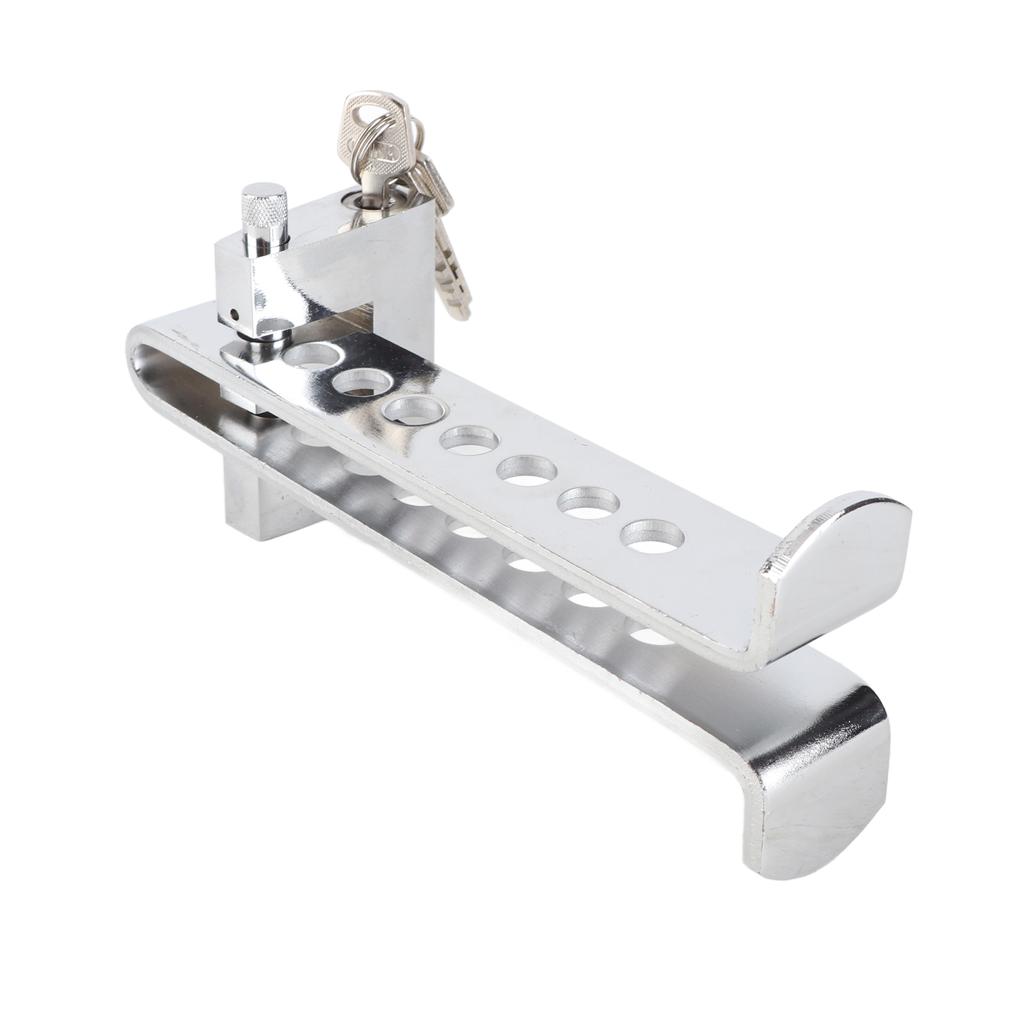 Anti Theft Device Clutch Lock Car Brake Stainless Safety Lock Tool Accelerator Pedal Lock