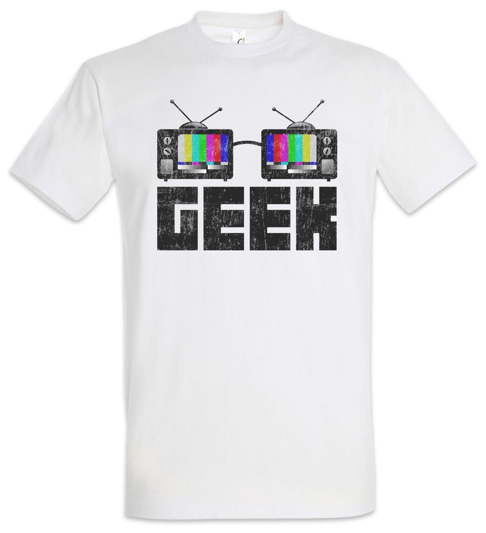 Geek TV Glasses T-Shirt Mens Womens Tees Top Nerd TV Fun Glasses Admin Coder Computer Scientist 3XL