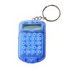 Calcolatrice multifunzionale Portachiavi con ciondolo per borsa mini calcolatrice elettronica conveniente e creativo per la scuola