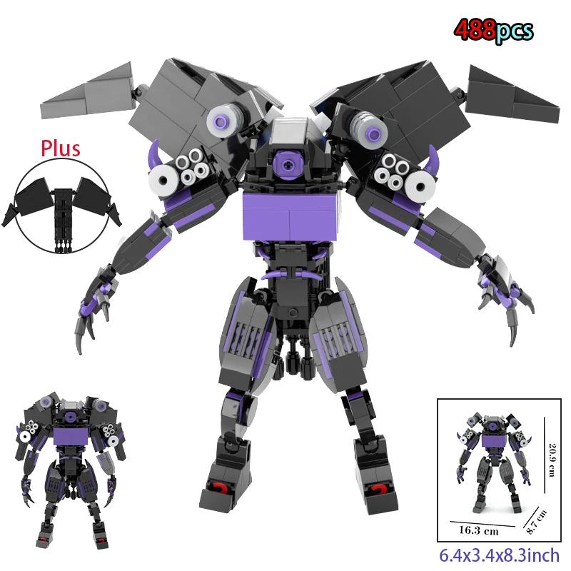 New Skibidi Toilet Weapon Titan TVMan Action Figure Building Block Toys For Boys Cameraman Bricks DIY Model For Kid Adult Gifts