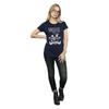 Disney Damen/Damen Mickey und Minnie Mouse Tolles Paar Baumwoll-T-Shirt