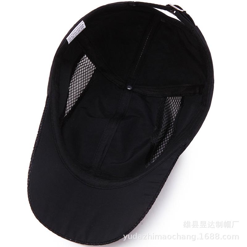 Spring Summer Quick Drying Sports Cap Golf Fishing Hat Summer Outdoor Sun Hat Adjustable Unisex Baseball Cap For Womens Men