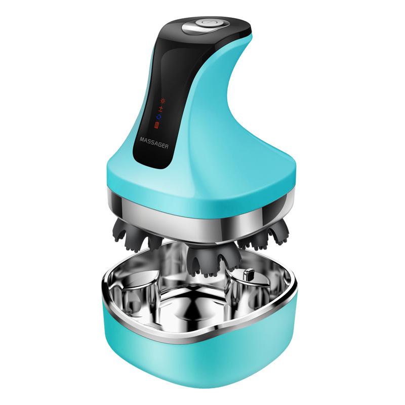 Waterproof Cross-Border Magnetic Charging Dragon Claw Scalp and Pet Head Massager