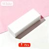 1/10 Stück Schwamm Pufferblock Set Nagelfeilen Maniküre Pediküre Pflege Nagelkunst Polieren Schleifen Weißer Schwamm Nagelwerkzeuge