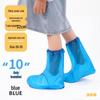 Waterproof Anti-Slip Mid-Calf Disposable Rain Shoe Covers for Men and Women