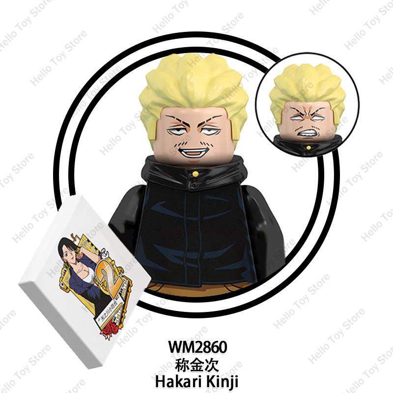 Jujutsu Kaisen Hot Anime Mini Acion Figures Satoru Gojo Model Classic Cartoon Building Blocks Itadori Yuji Dolls Bricks Toy Gift