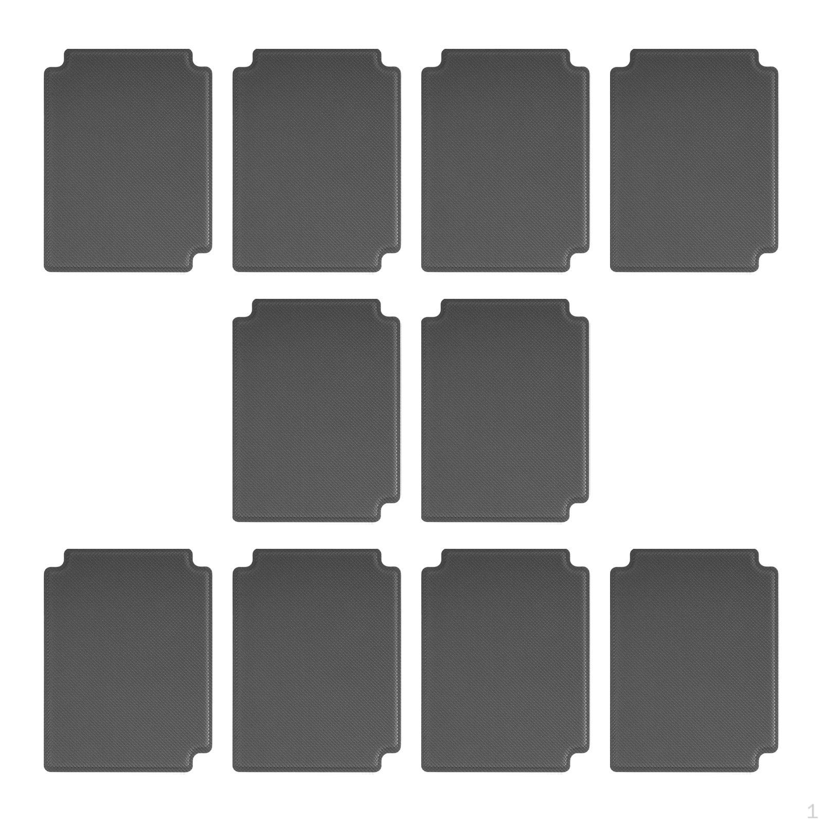 

Разделители для коллекционных карточек, 10 шт., разделители для сортировки, страница gray