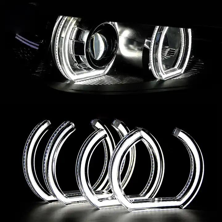 Universelle U-förmige Angel Eye Tagfahrlichter für E46: Weiß & Gelb