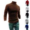 Comfortable Mens High Collar Sweater Turtleneck Long Sleeve Stretch Warm Jumper For Every Occasion