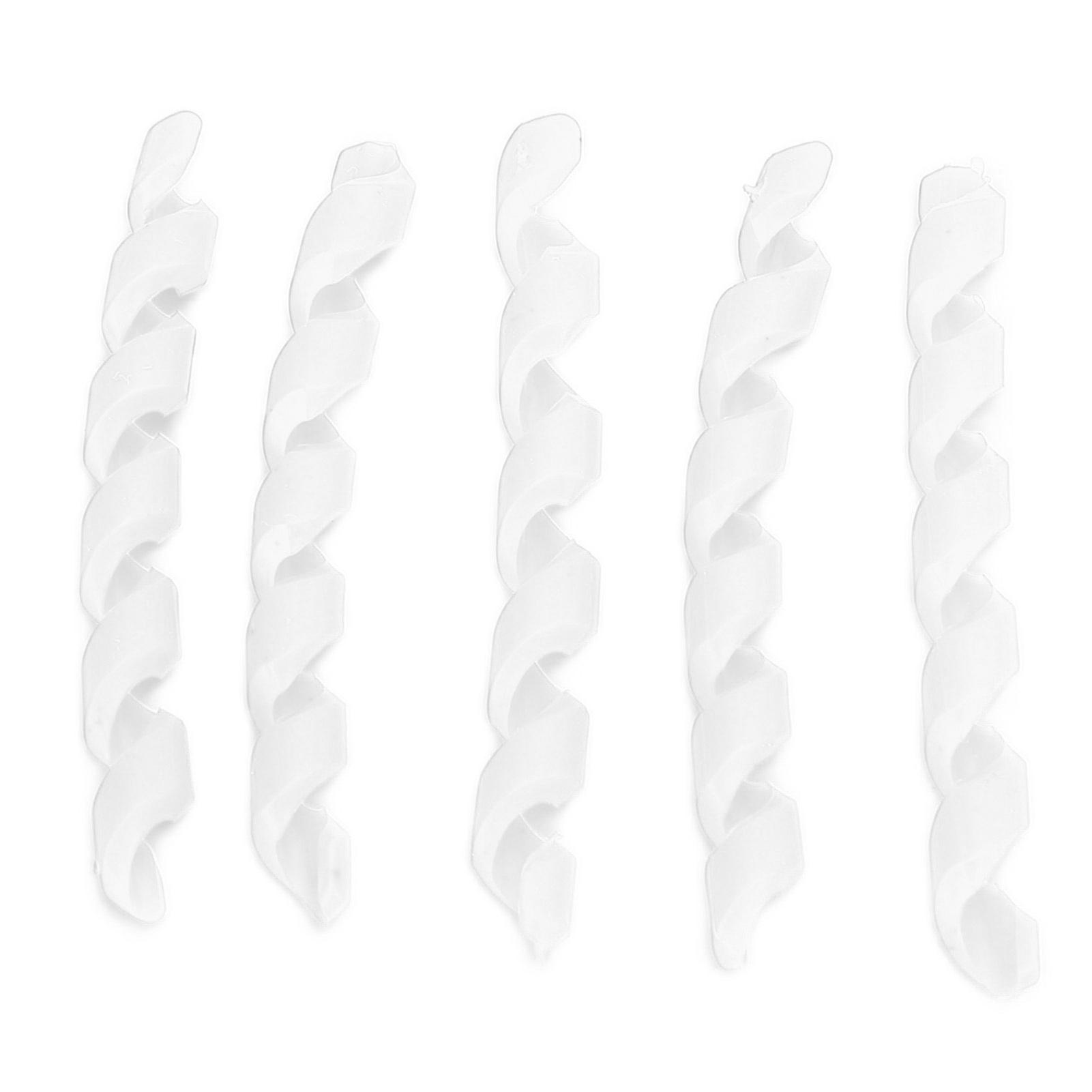 

5 шт. Защита тросика велосипеда Резьбовая TPR Эластичная резина Легкая установка Велосипедные аксессуарыБелый