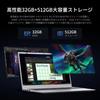 UOWAMOU Office 2024 1920x1080 IPS LCD Slim Heat Quiet USB Gen1 x2 USB x1 HDMI TF Card WIFI 5 BT Numeric Japanese Keyboard Cover Pre-installed Laptop,