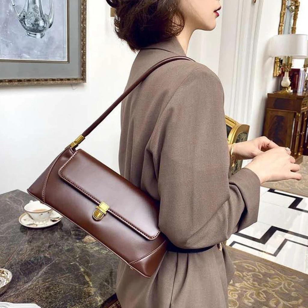 Advanced Retro Korean 2025 Baguette Bag: Versatile Vintage Women's Shoulder Bag