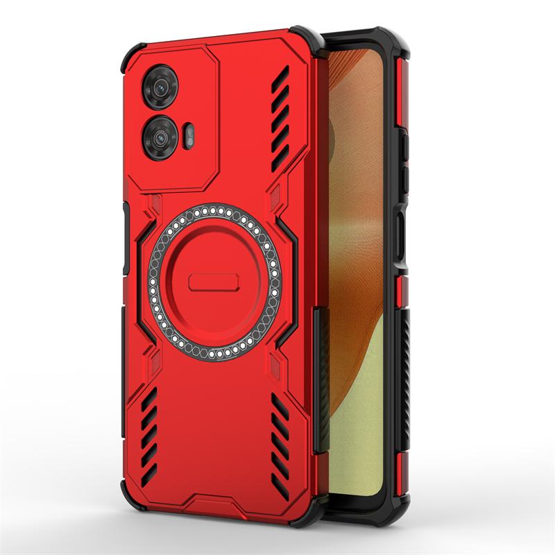 For Motorola Moto G34 Case Moto G34 Cover Heat Dissipation Magnetic Wireless Charging Protective Phone Cases On Moto G34 Funda
