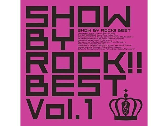 

[CD] SHOW BY ROCK!! BEST Vol.1 (ALBUM+DVD) NEW from Japan