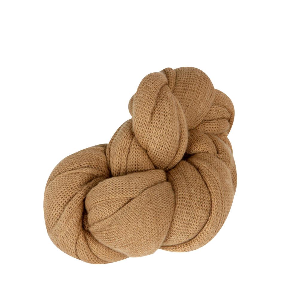 Newborn Stretch Knit Solid Wrap Baby Photography Props Blanket Infant Photo