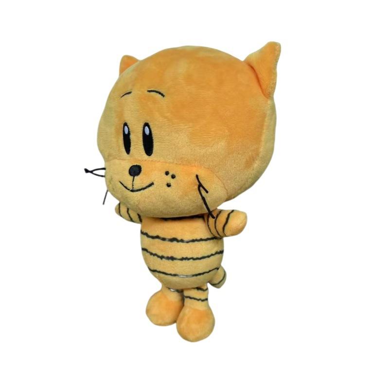 Nuovo Peluche Dog Man e Lil Petey Bambola Anime Gatto Petey Cane Cucciolo Peluche Figure Cartoni Animati Peluche Cuscino Regalo di Compleanno Personalizzato