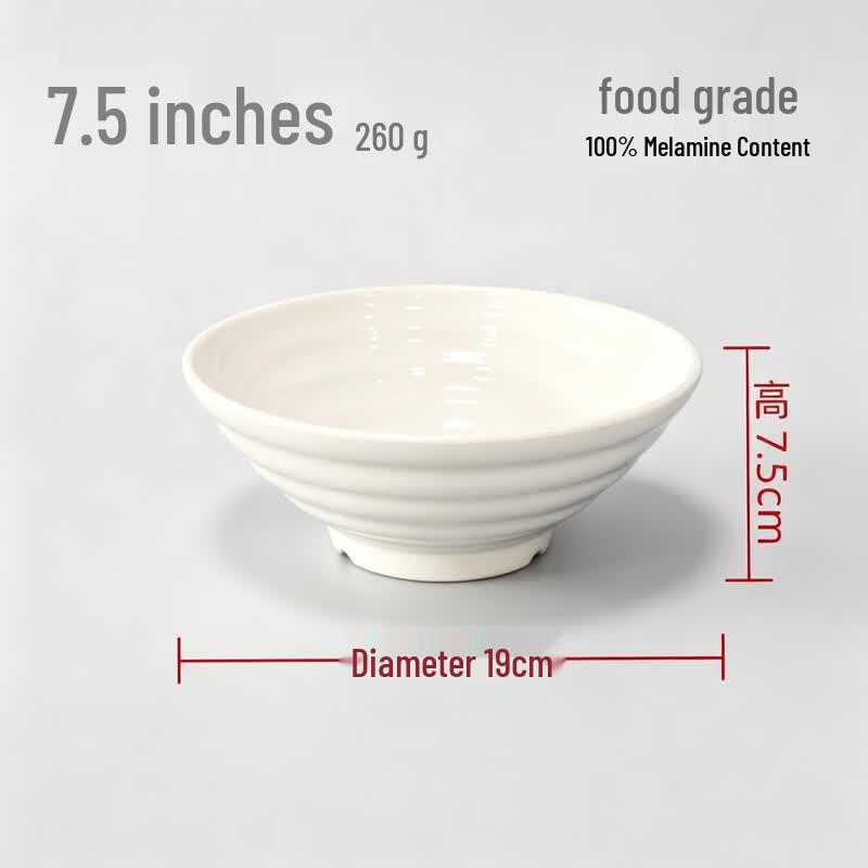 Chuzhou A5 Melamine Conical Noodle Bowl