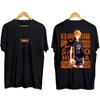 Nouveau Haikyuu - T-shirt Hinata Shoyo Sport Manches Courtes Hauts Décontractés Amples Unisexe T-shirt Anime Mode Chemise Vêtement Traditionnel t-shirt de sport oversize