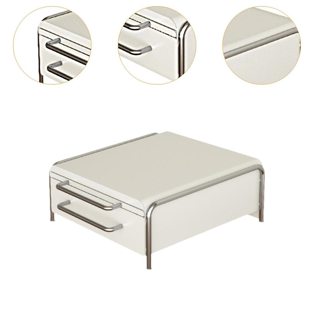 Coffee Pod Storage Drawer Desktop Countertop Capsule Dispenser White