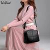 Dámská crossbody kabelka v retro designu Trend Kvalitní PU kožené kabelky přes rameno Malé kabelky