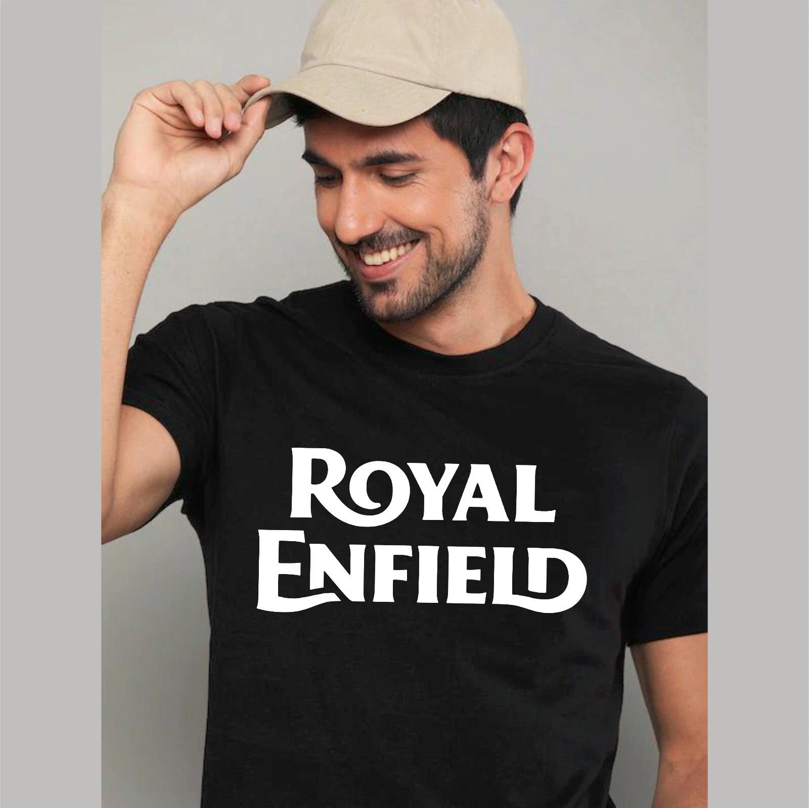 

Royal Enfield Biker Enthusiast T-Shirt, Great Gift Idea for any Bike Lover Tee S