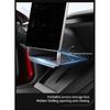 Pour Tesla Model Y Juniper 2025 Model 3 Highland 2024 Boîte de rangement cachée sous l'écran Organiseur de console centrale derrière l'écran