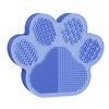 2 in 1 Makeup Brush Cleaning Tool Multi-functional Cartoon Cat's Paw Makeup Brush Holder Silicone Multicolor