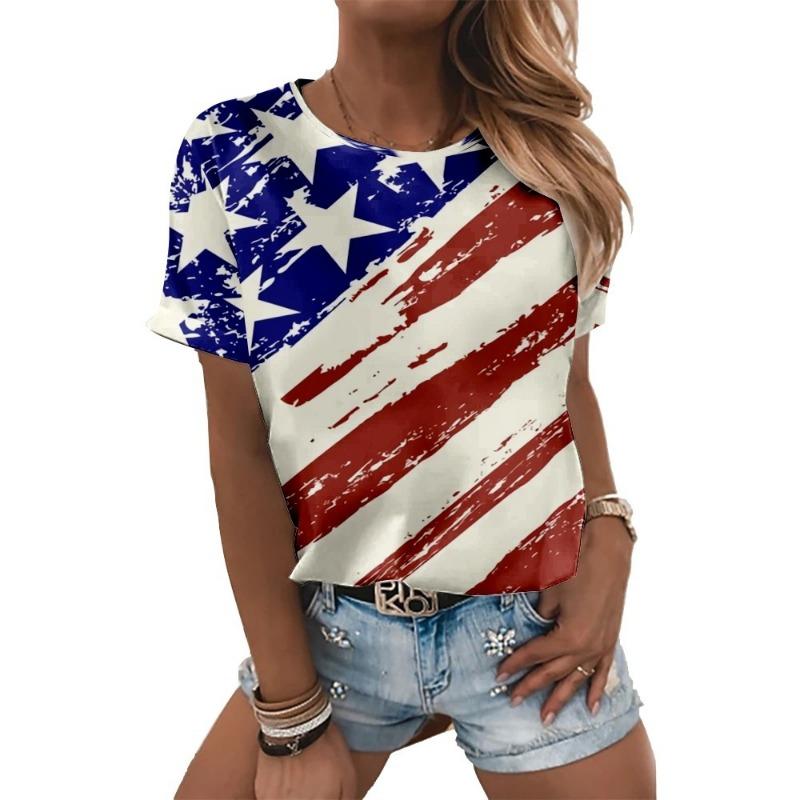 USA National Flag 3D printed t shirt men women American Independence Day Graphic t-shirt casual Harajuku tshirt tops