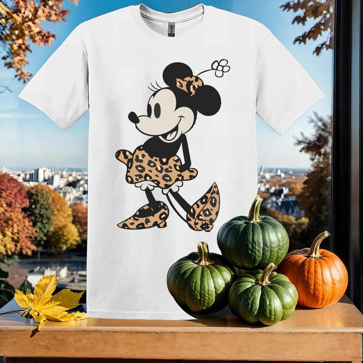 Disney Mickey And Friends Minnie T-shirt T shirt Men Women Unisex Tshirt SY215 M