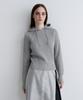 SUARE WOMEN 100% Cotton Crop Hooded Knit - 5 Colors
