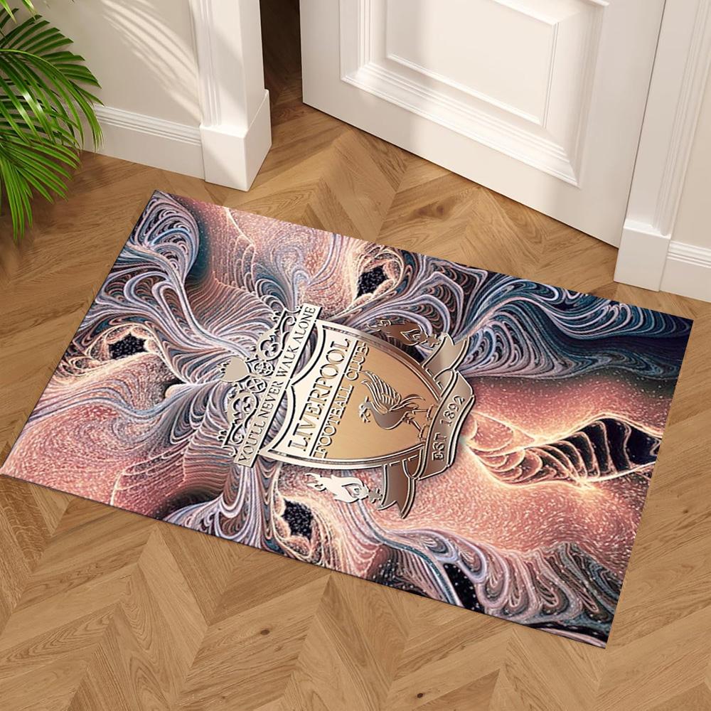 Liverpool Carpet Perfect for Entryway Bedrooms Hallway Game Room Anti-slip Rug Decorate Offices Wedding Party Gift
