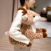 15-36cm New Realistic Deer Plush Toy Pillow Simulation Sika Deer Animal Model Doll Birthday Holiday Gift  Kawaii Room Decoration