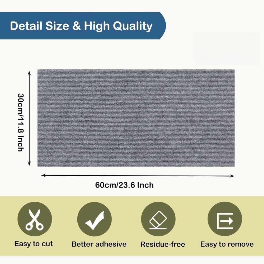 Self-adhesive Cat Scratching Mat Board Sofa Furniture Protector Claw Care Cat Scratching Board Trimmable Recyclable