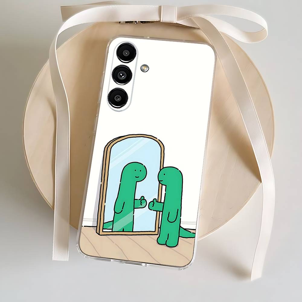 

Cartoon JOGUMAN funny Phone Case For Samsung S30,S25,S24,S23,S21,S22,S20,S10,5G,FE,lite,PIus,Ultra Transparent Cover SamsungS235G