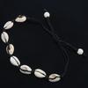 A95D-Anklets For Women Shell Foot Jewelry Summer Beach Barefoot Bracelet Ankle On Leg Ankle Strap Bohemian Accessories