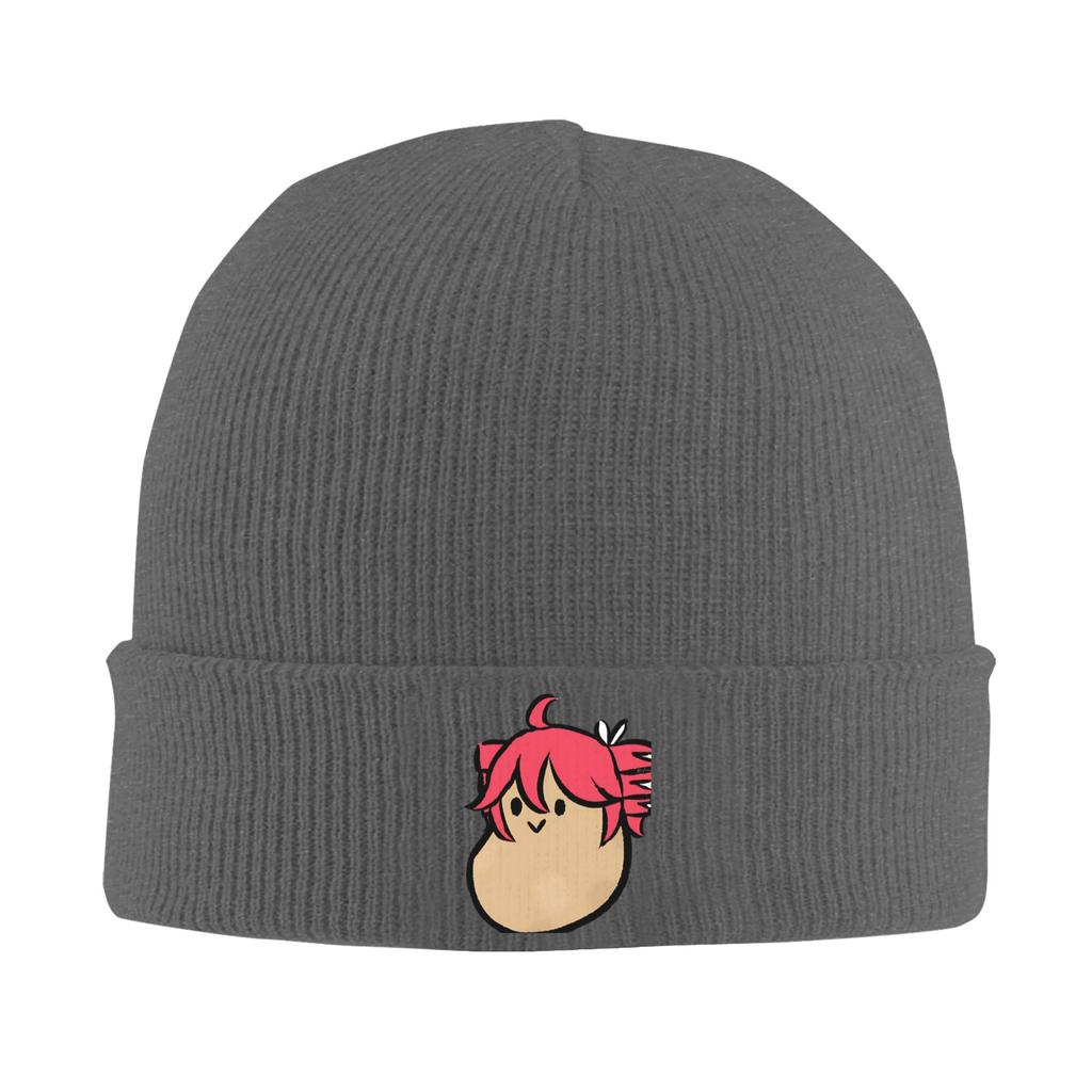 Triple Baka Kasane Teto  Beanie Hats  Bonnet Hats Men Women Street Y2K Outdoor Sport Knit Hat Autumn Custom Head Wrap Caps